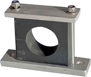 Gummiblockschelle aufklappbar