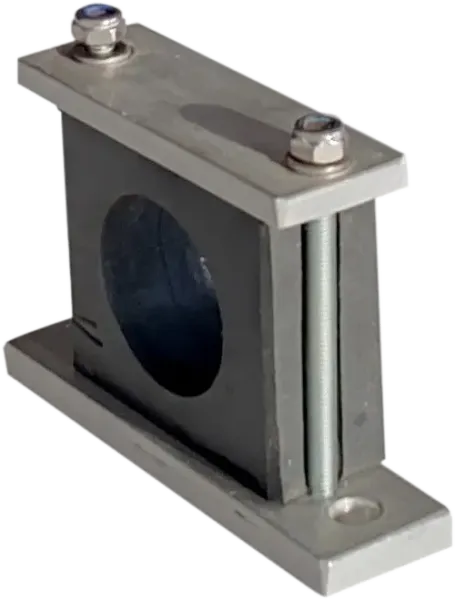 Gummiblockschelle aufklappbar